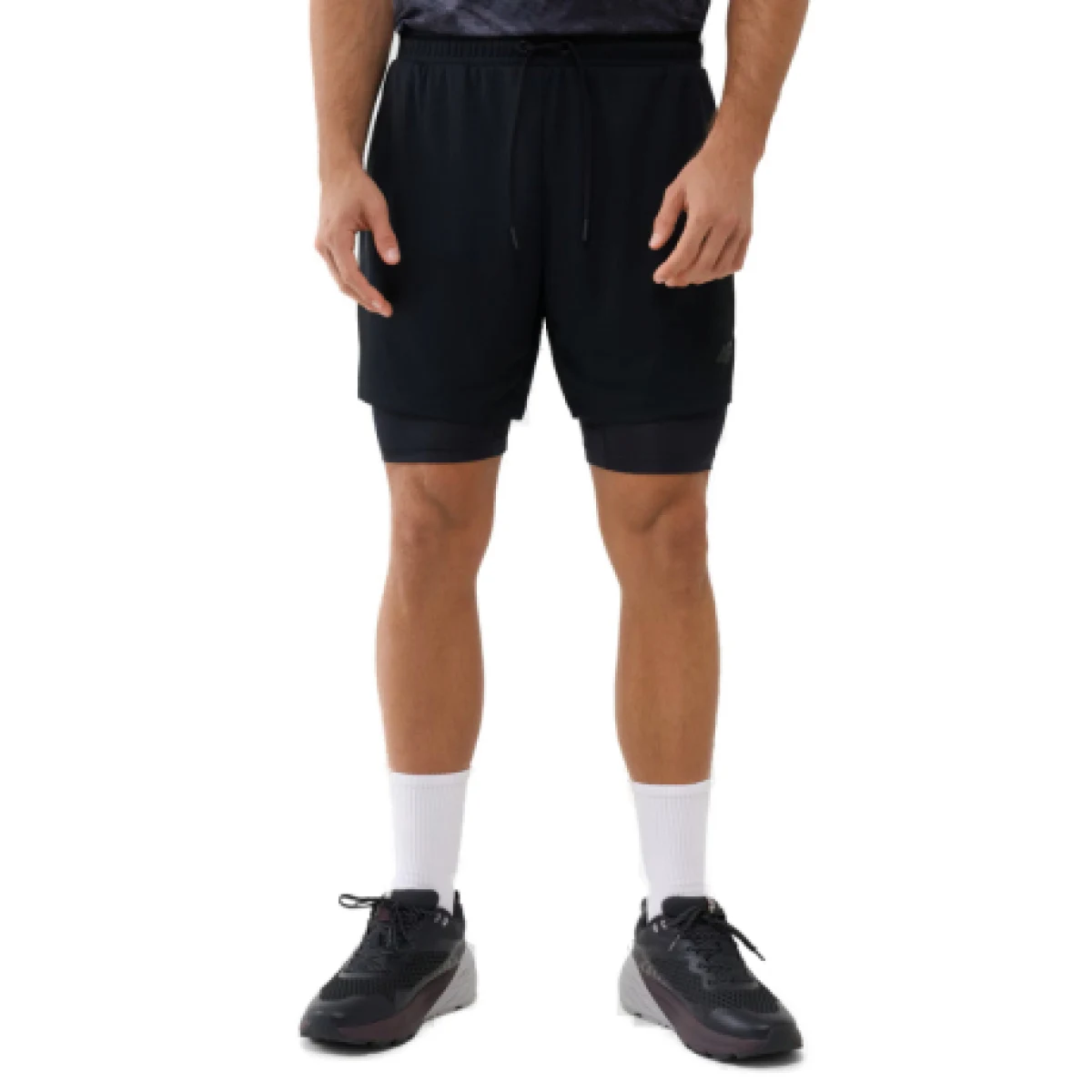Pánske tréningové kraťasy 4F SHORTS FNK M0866-20S-DEEP BLACK · záber 1