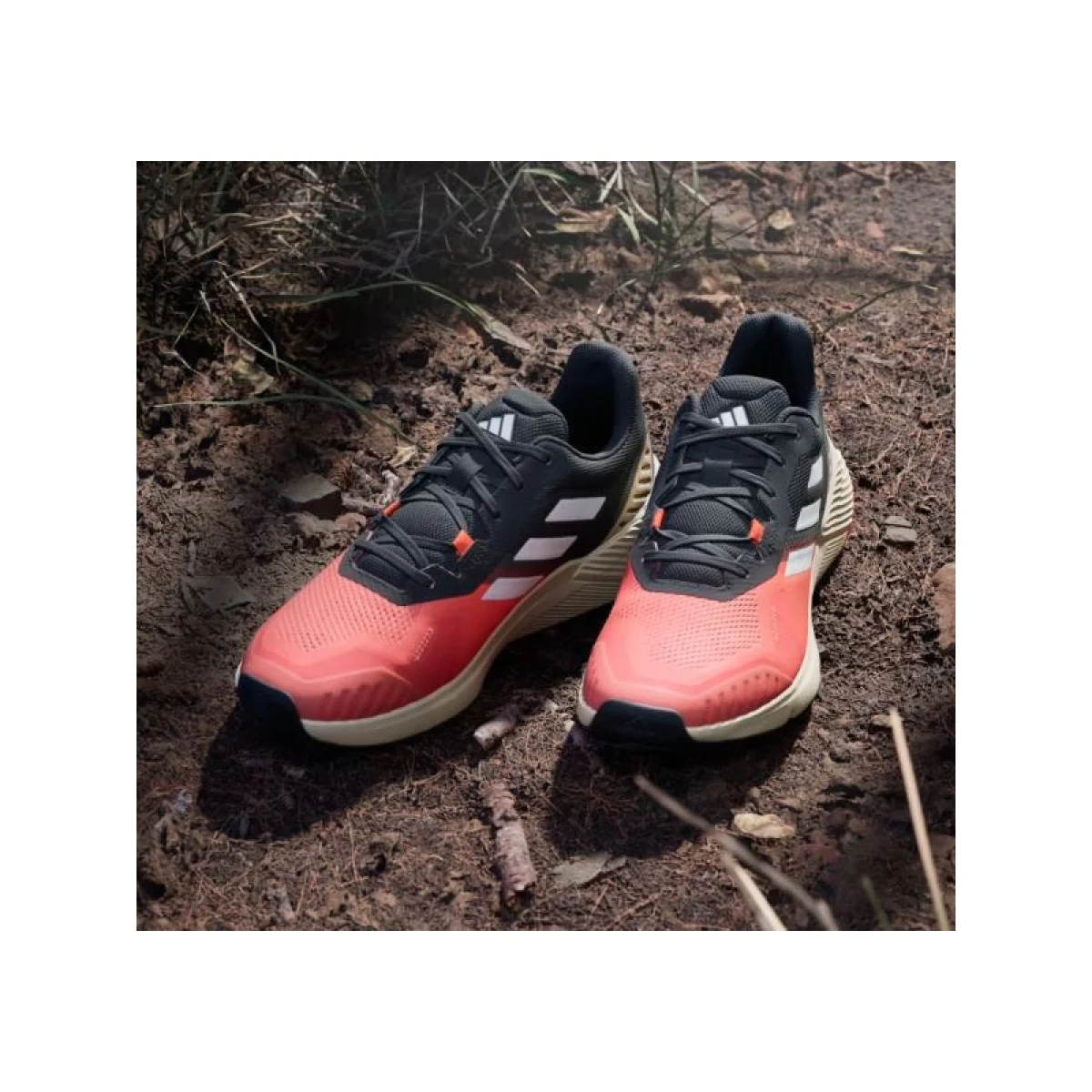 Pánska bežecká trailová obuv ADIDAS Terrex Soulstride impact orange cloud white core black · záber 5