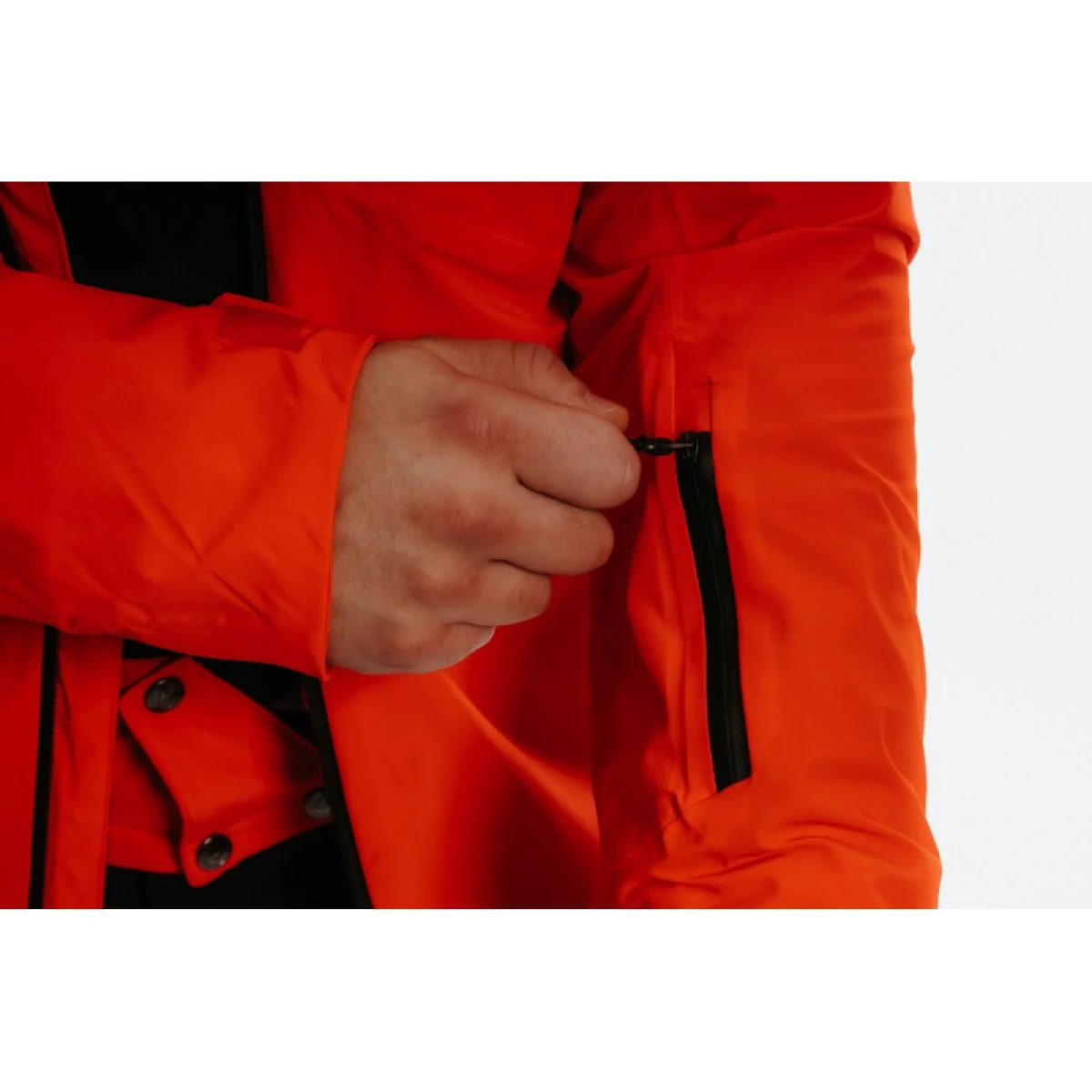 Pánska lyžiarska bunda s kapucňou BLIZZARD Ski Jacket Silvretta, red · záber 5
