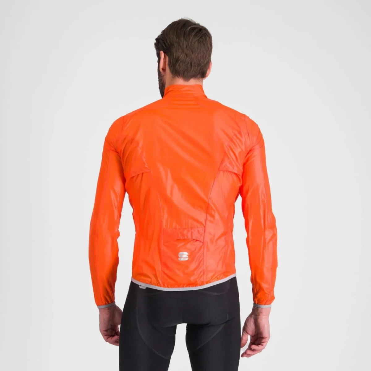Pánska cyklistická bunda SPORTFUL Hot pack easylight jacket, orange sdr · záber 3