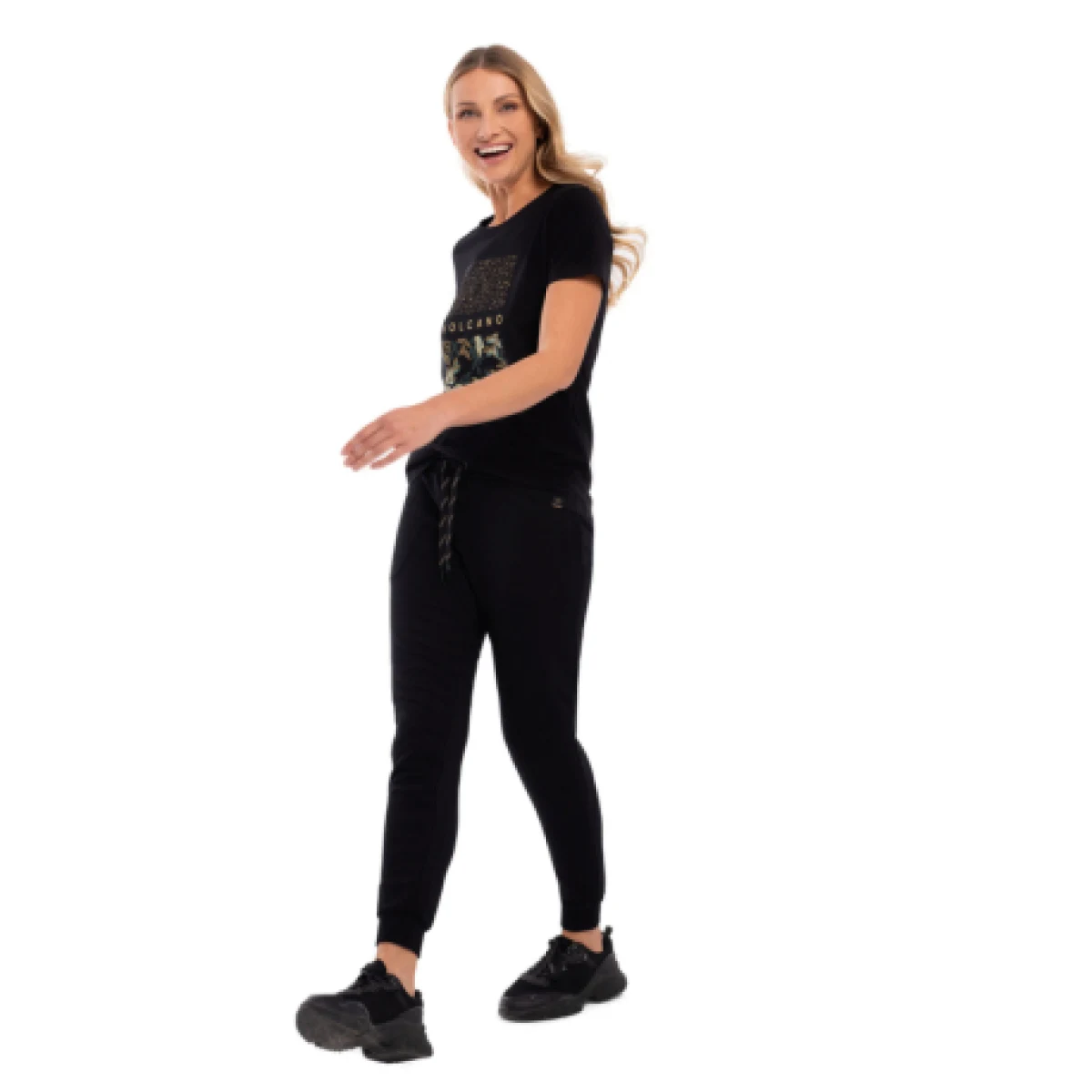 Dámske tepláky VOLCANO N-MONSI-700-BLACK · záber 1