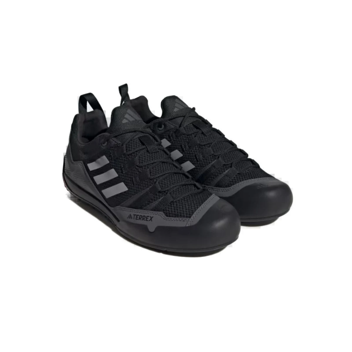 Pánska nízka turistická obuv ADIDAS Terrex Swift Solo 2.0 core black grey three grey six · záber 4