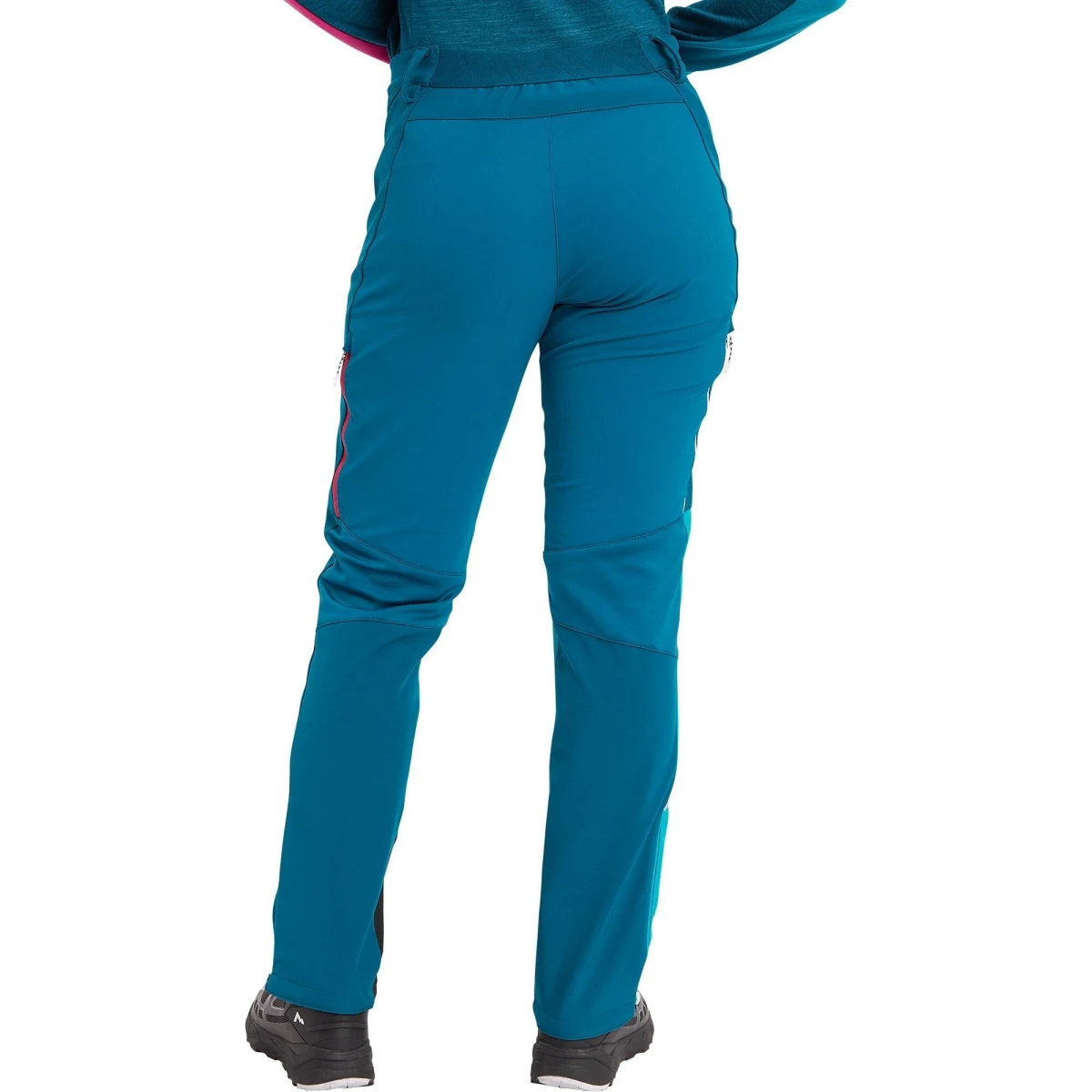 McKinley Saina Touring Pants W - Veľkosť: 46 | Farba: Modrá, Tyrkysová · záber 3