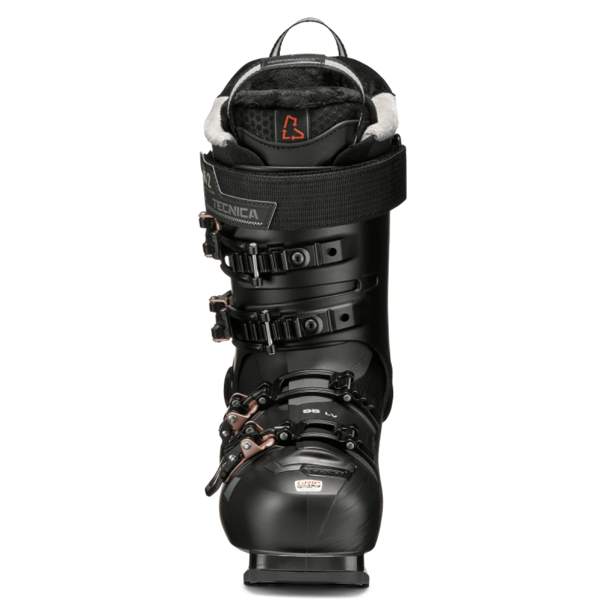 Dámske lyžiarky na zjazdovku - on piste TECNICA Mach1 LV 95 W TD2 GW, black · záber 4