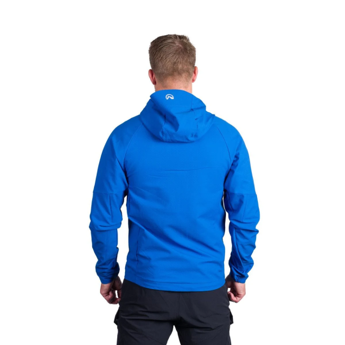 Pánska turistická softshellová bunda NORTHFINDER EWALD-281blue · záber 3