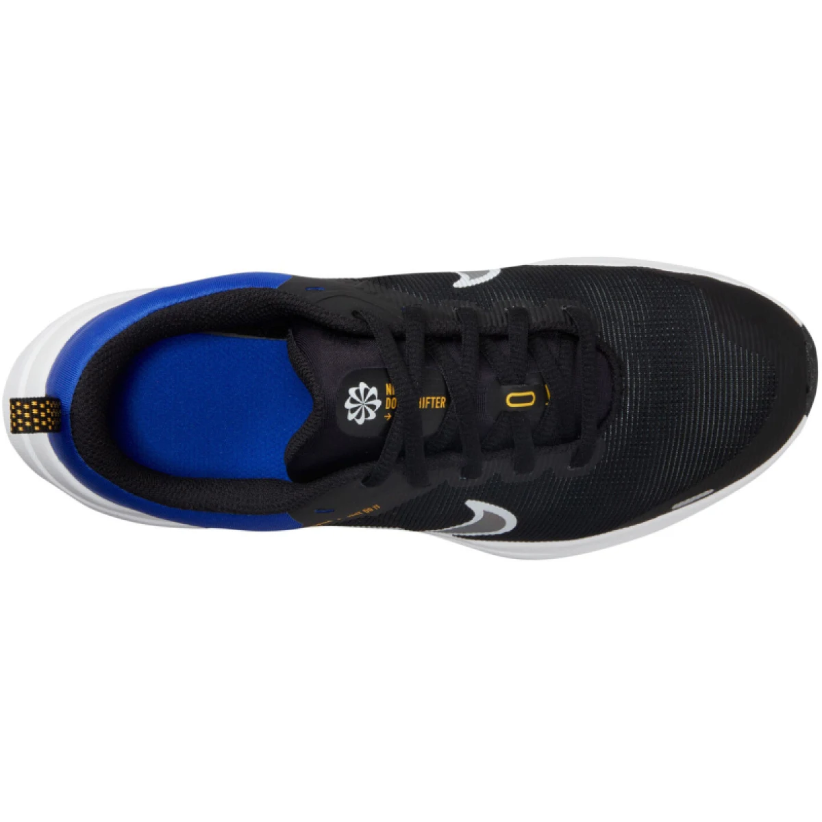 Chlapčenská športová obuv (tréningová) NIKE Downshifter 12 black racer blue laser orange white · záber 3