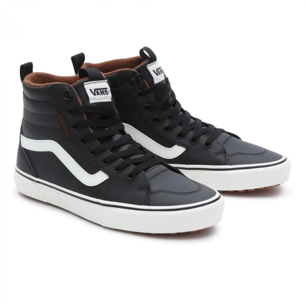 Pánske členkové zimné topánky VANS MN Filmore HI VansGuard (Leather) black marshmallow · záber 3