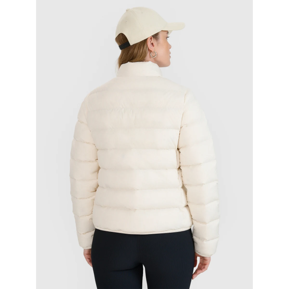 Dámska bunda 4F DOWN JACKET-WSS25TDJAF536-11S-OFF WHITE · záber 5
