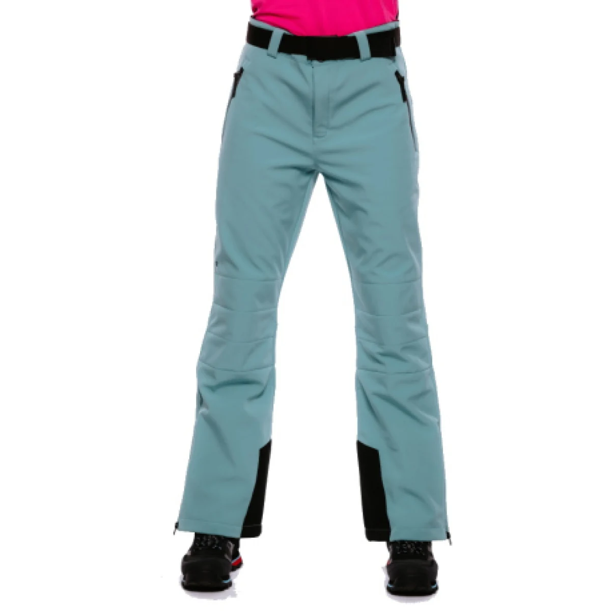 Dámske lyžiarske softshellové nohavice AUTHORITY SP-GLAM pants W green · záber 1