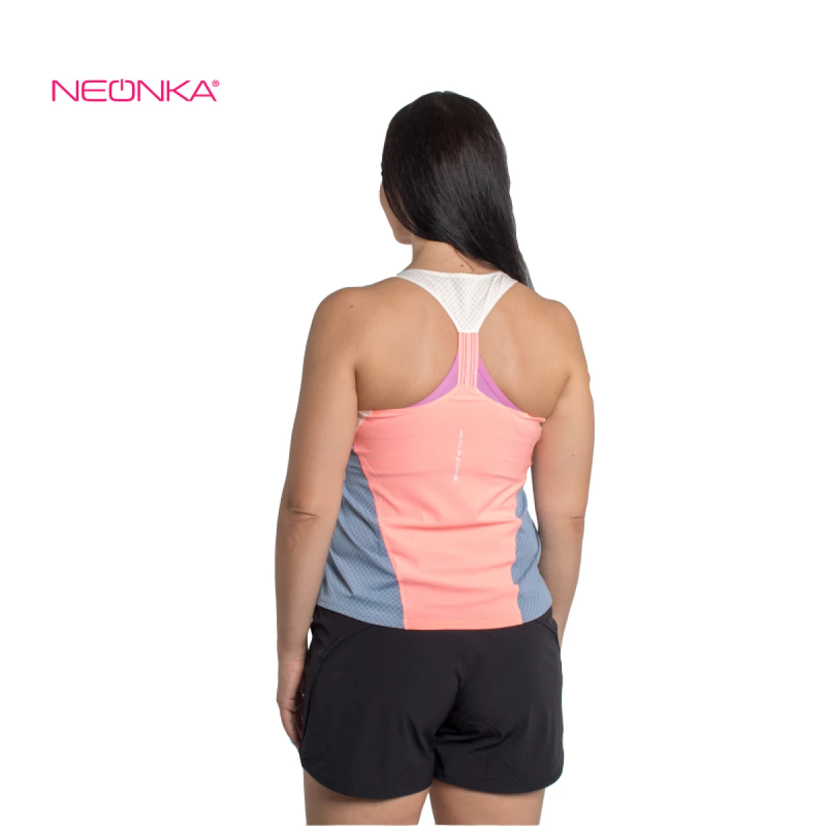 Dámske bežecké tielko ANTA Knit Vest-WOMEN-862125103-1-Peach Wine Pink · záber 3