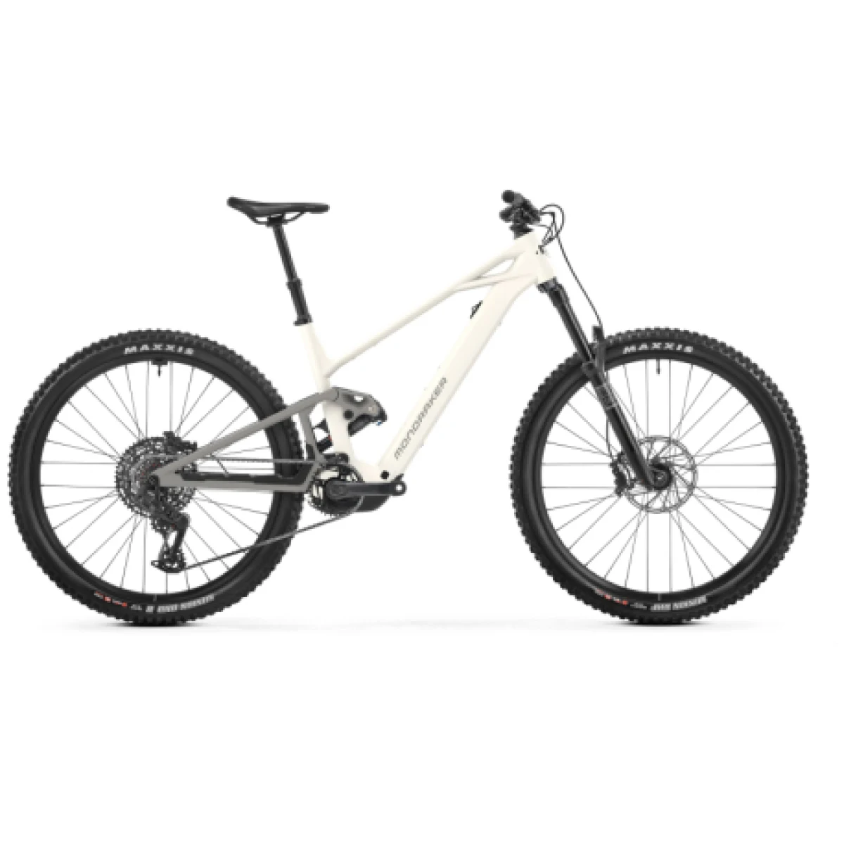 Horský elektrobicykel MONDRAKER Sly R, optic white · záber 1