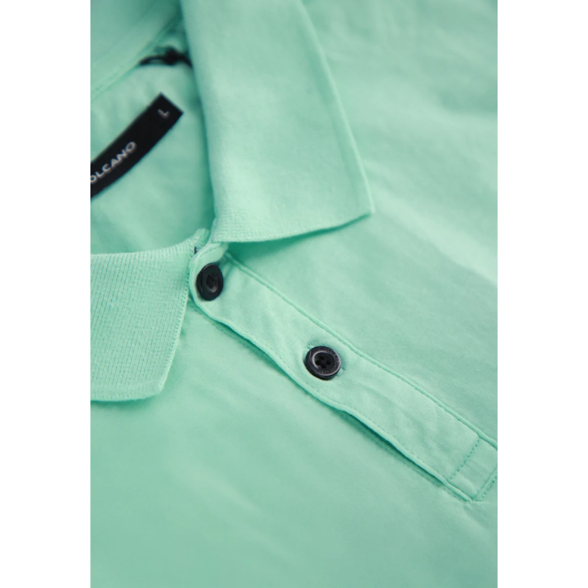 Pánske polo tričko s krátkym rukávom VOLCANO MARON 303-MINT · záber 5