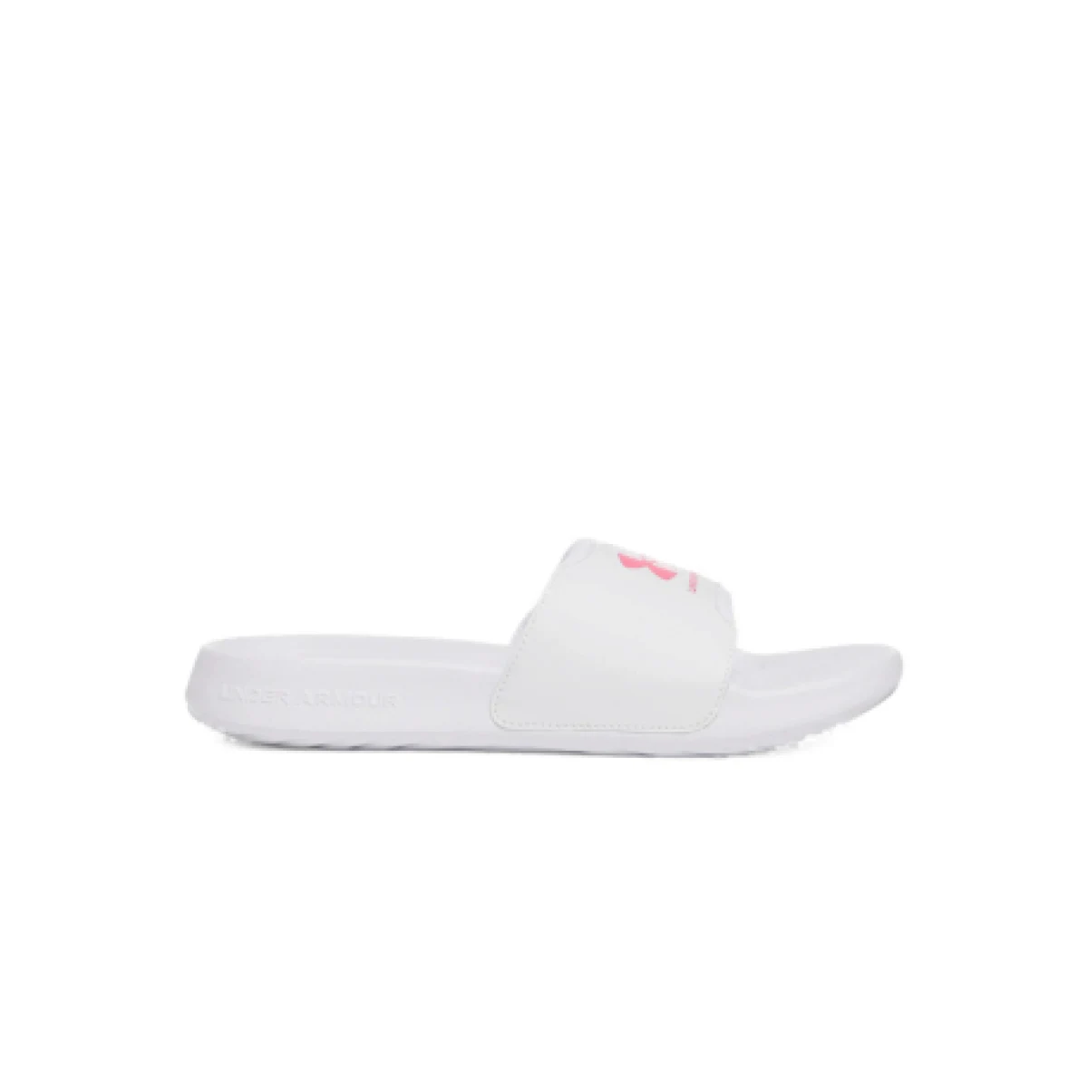 Dámske šlapky (plážová obuv) UNDER ARMOUR UA W Ignite Select white white super pink · záber 1