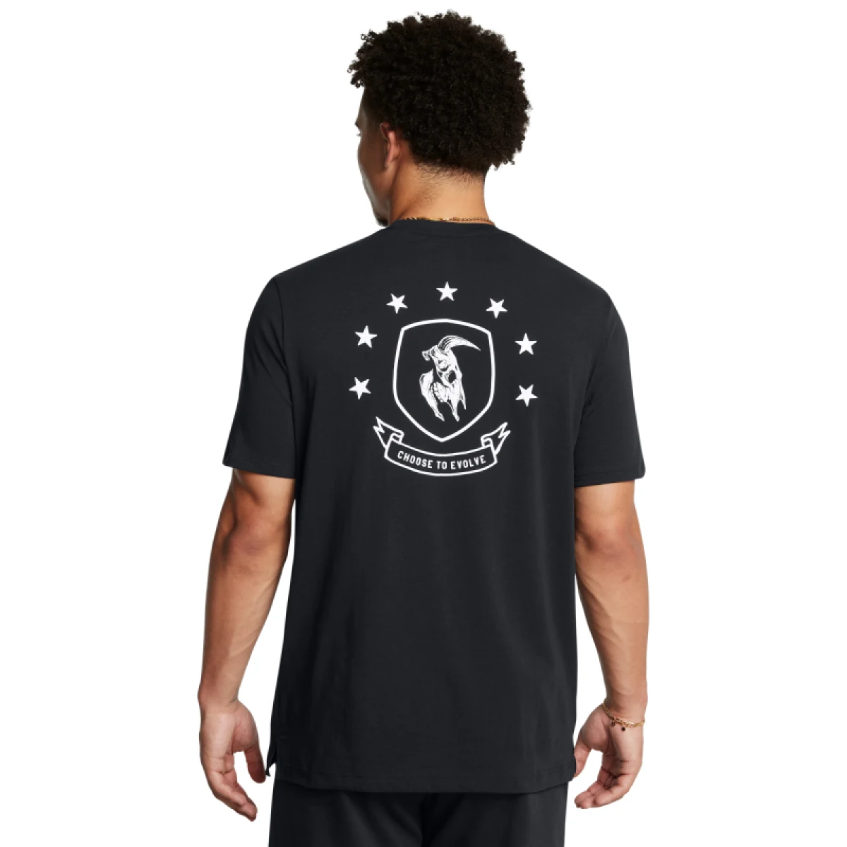 Pánske tričko s krátkym rukávom UNDER ARMOUR PROJECT ROCK UA PROJECT ROCK SS BOH-BLK · záber 2