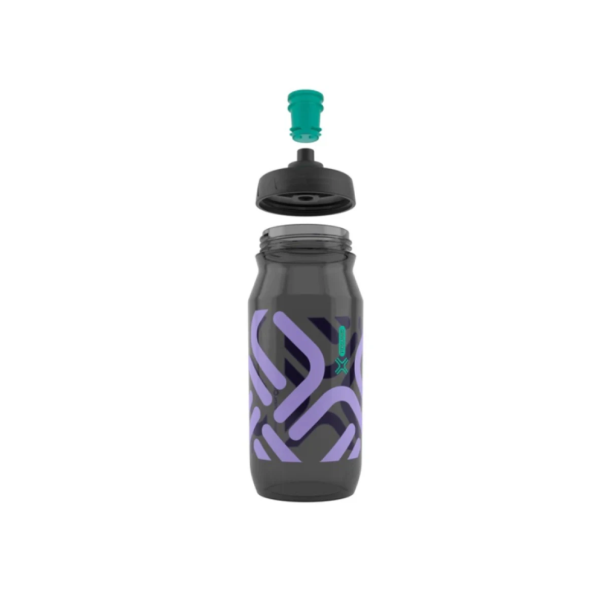 Fľaša na bicykel FIDLOCK Antibacterial FIDGUARD purple 600ml · záber 3