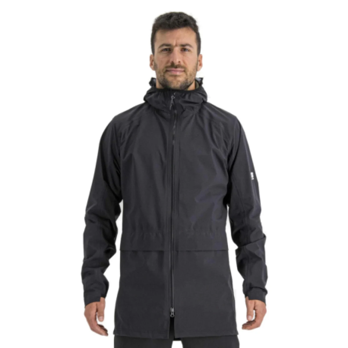 Pánska cyklistická bunda s kapucňou SPORTFUL Metro hardshell, black · záber 1