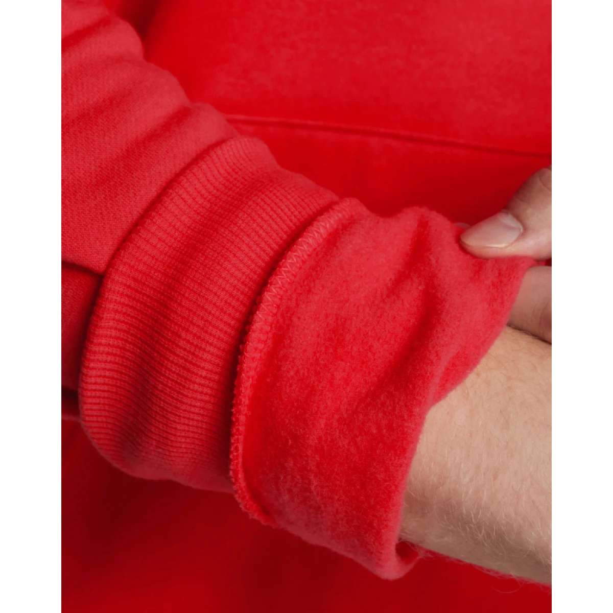 Pánska zateplená mikina s kapucňou UNDER ARMOUR UA Rival Fleece Logo HD-RED I · záber 3