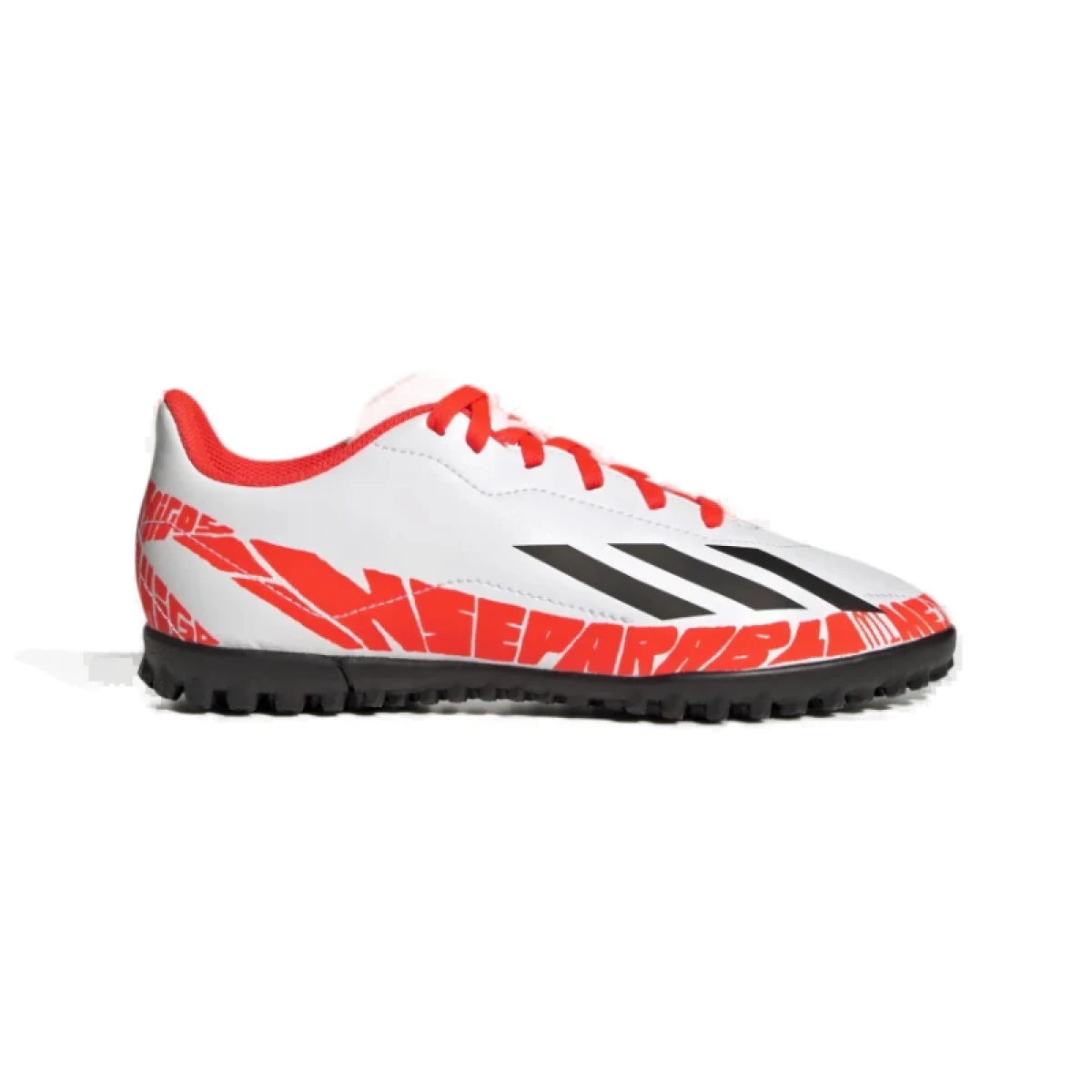 Juniorské futbalové kopačky turfy ADIDAS X Speedportal Messi.4 Jr TF cloud white core black solar red · záber 2