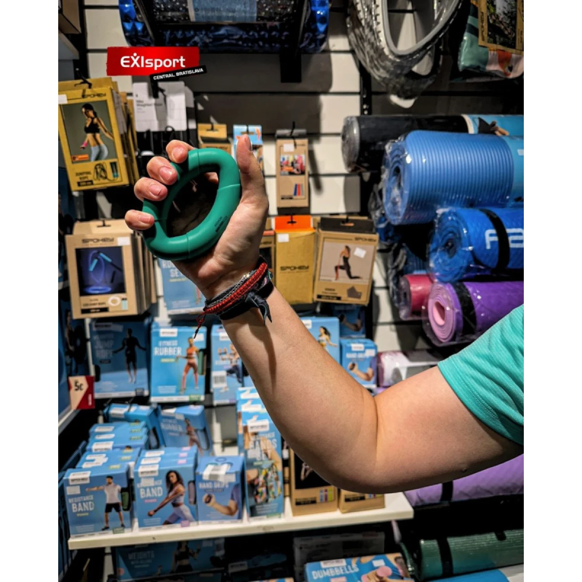 Posilňovač prstov a zápästia SPOKEY HAND POWER SET 3 · záber 2