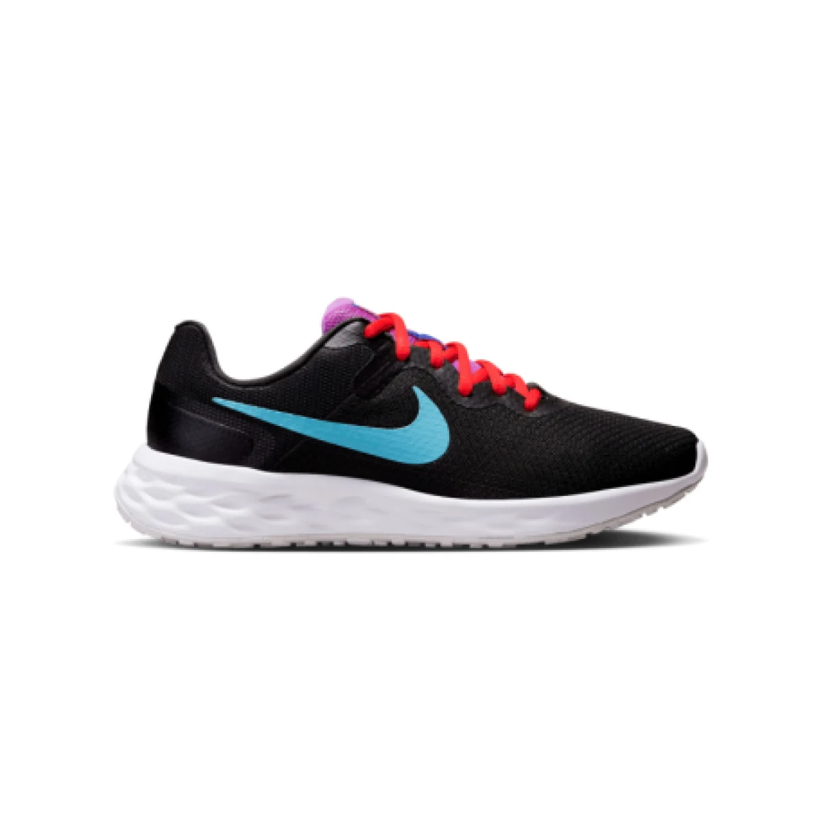 Dámska športová obuv (tréningová) NIKE Revolution 6 black baltic blue bright crimson · záber 1