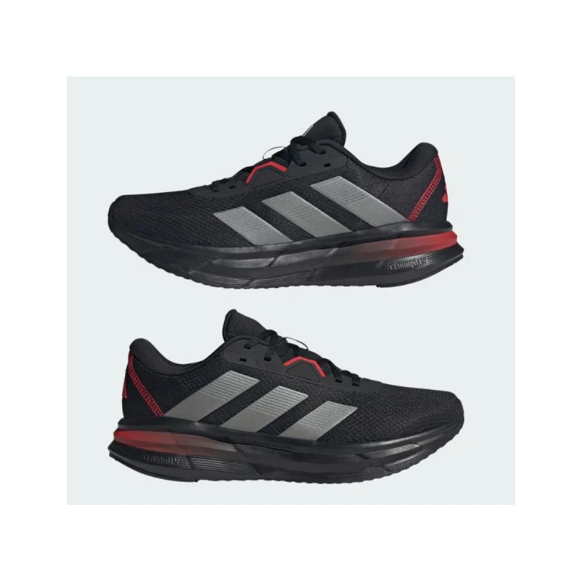 Pánska športová obuv (tréningová) ADIDAS Galaxy 7 M core black iron met. better scarlet · záber 4