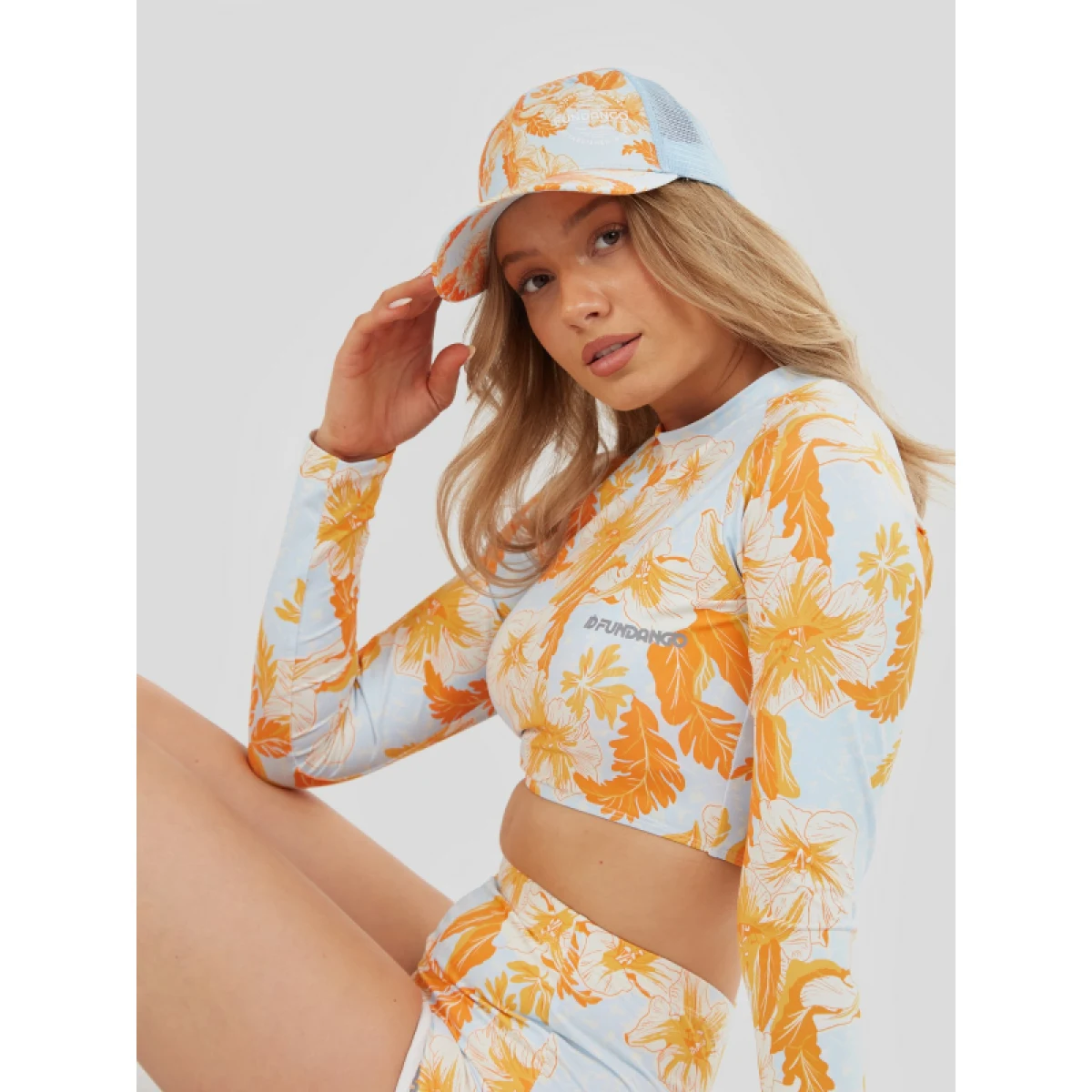 Dámska šiltovka FUNDANGO Amos Truck Driver Hat-265-soft orange · záber 5