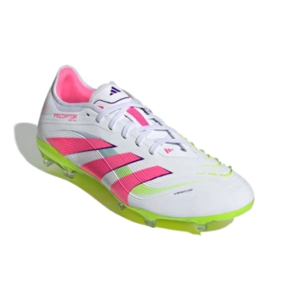 Pánske futbalové kopačky outdoorové ADIDAS Predator Pro M FG cloud white lucid pink lucid lemon · záber 1