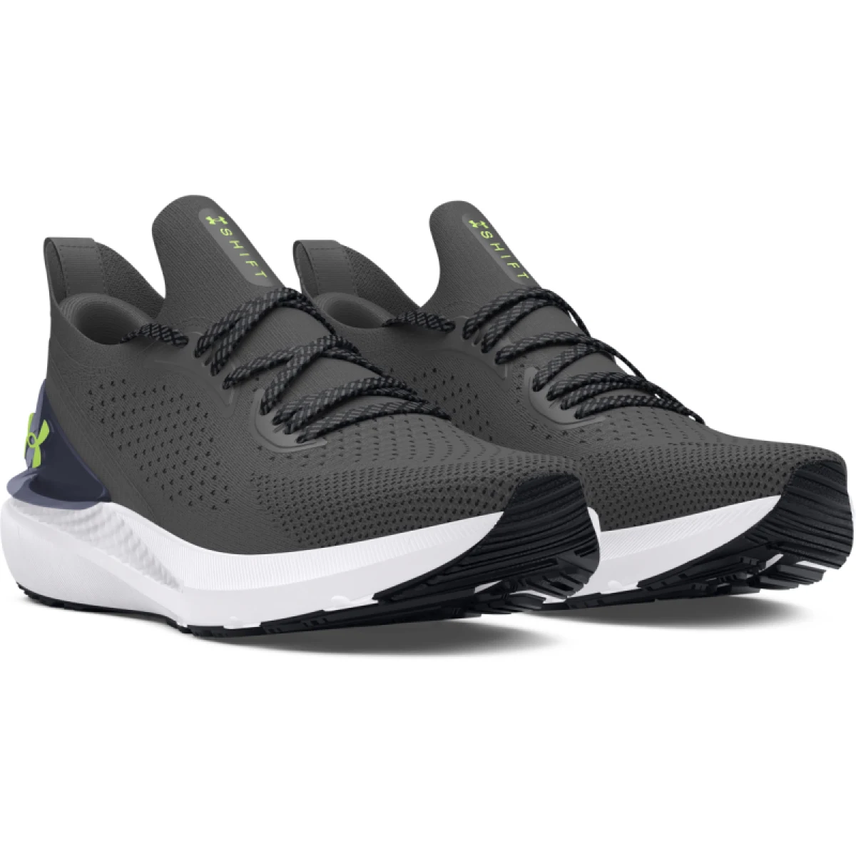 Pánska bežecká obuv UNDER ARMOUR UA Shift castlerock white morph green · záber 3