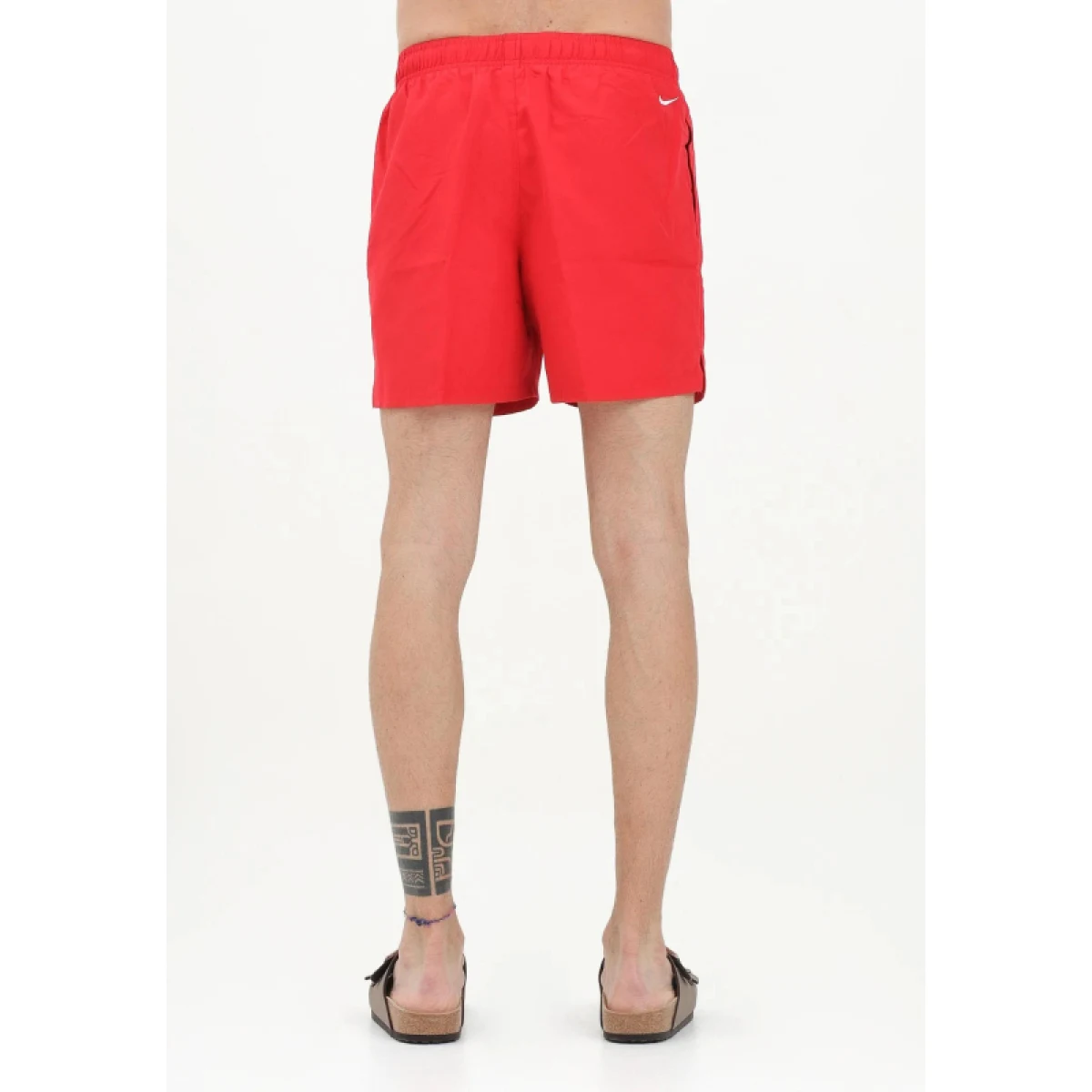 Pánske plavky NIKE SWIM NIKE LOGO LAP 5 inch UNIVER-UNIVERSITY RED · záber 3