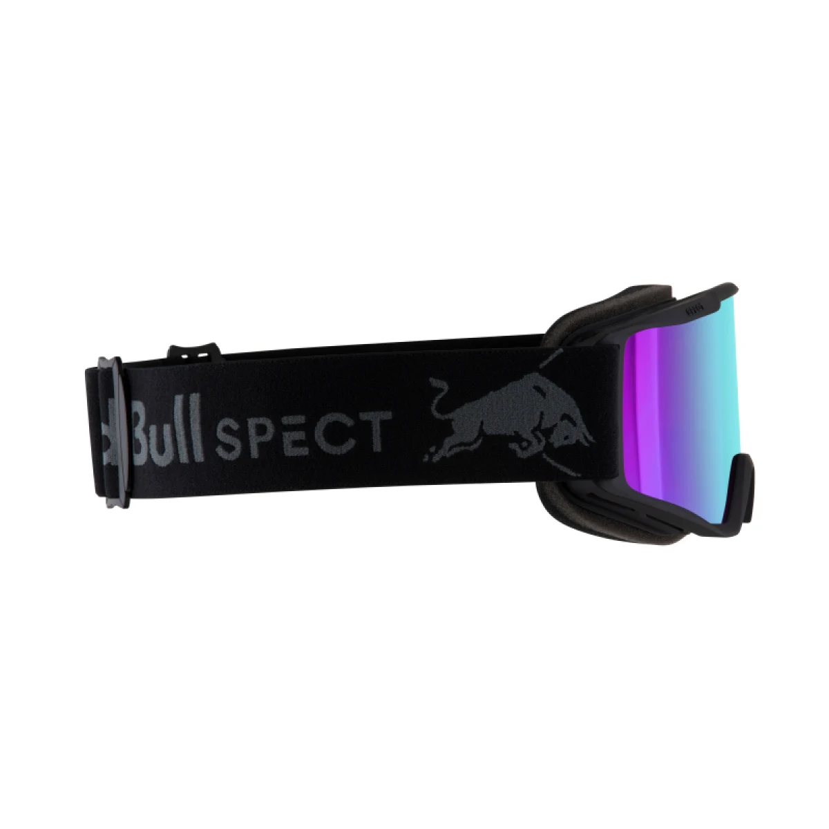Lyžiarske okuliare RED BULL SPECT NEON 01GR3, black brown with green revo · záber 5