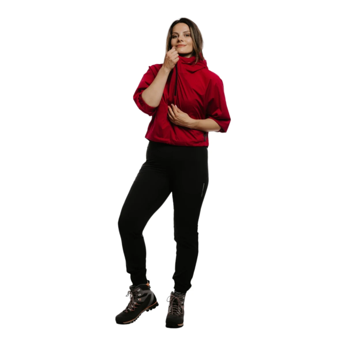 Dámska bunda NORTHFINDER PAMELA-510-cherry · záber 2