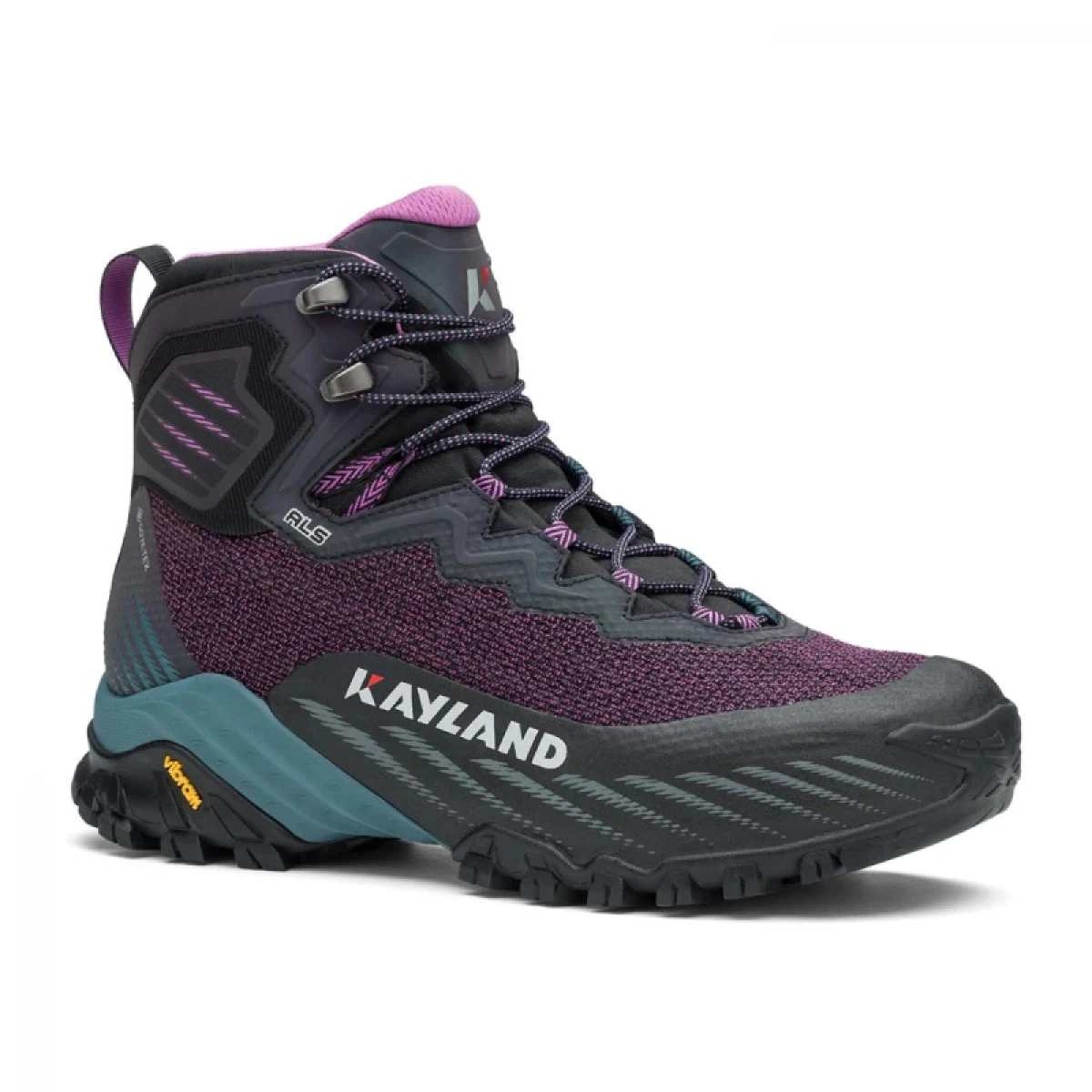 Dámska členková turistická obuv KAYLAND Duke Mid Ws Gtx, Black Violet · záber 2