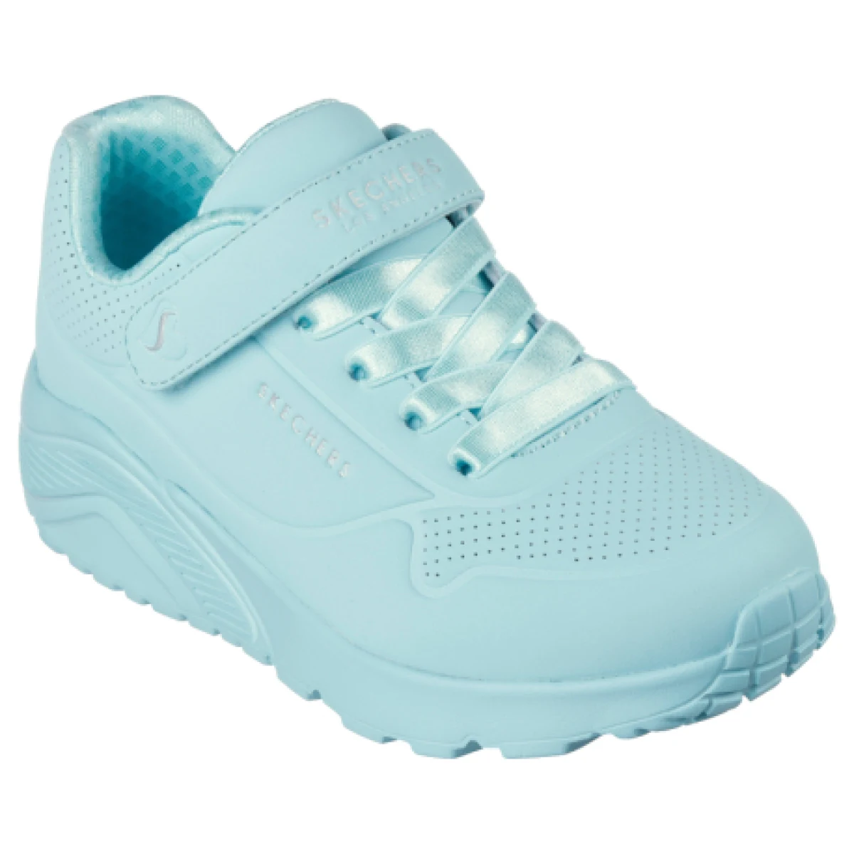 Dievčenská rekreačná obuv SKECHERS Uno Lite K turquise · záber 1