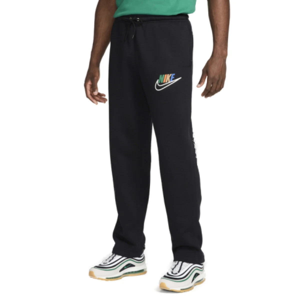 Pánske tepláky NIKE M NK CLUB BB OH PNT FTURA BLCK-010 BLACK · záber 1