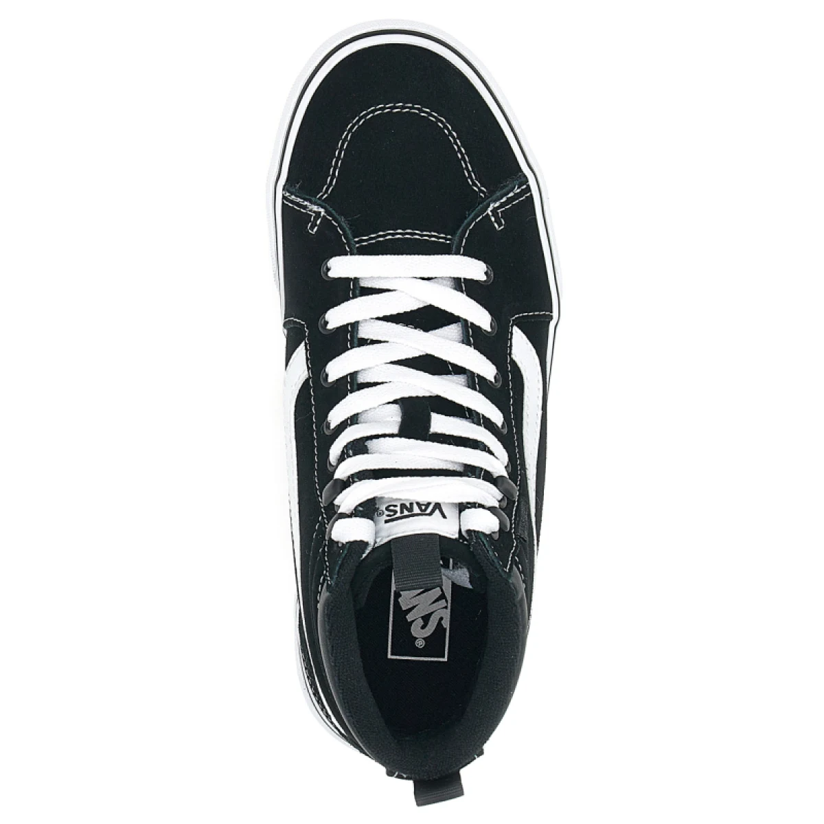 Juniorské členkové zimné topánky VANS YT Filmore HI VansGuard (Suede) black white · záber 5