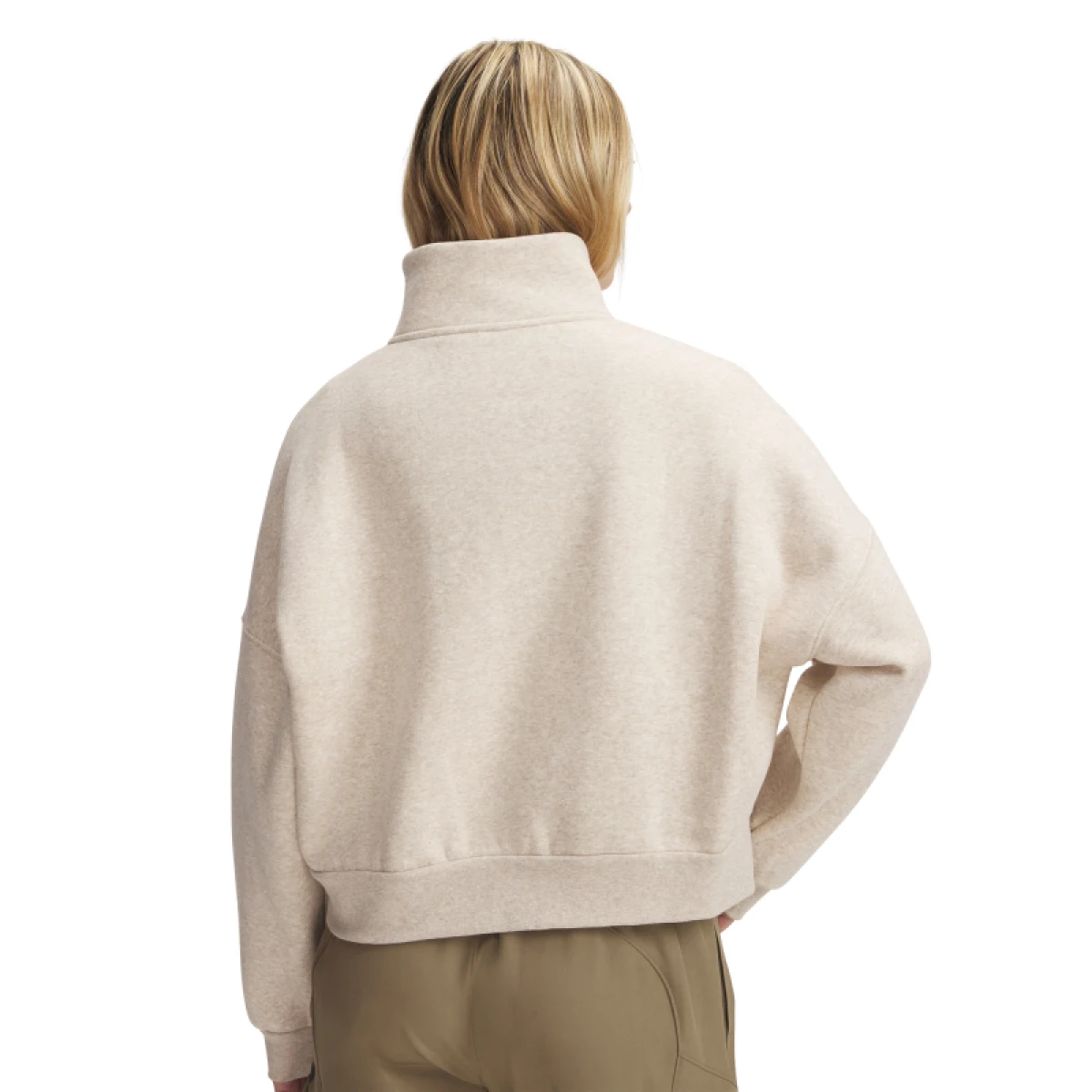 Dámska zateplená mikina UNDER ARMOUR UA Icon Fleece OS HZ-BRN · záber 2