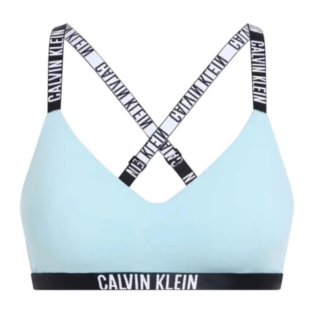 Dámska podprsenka CALVIN KLEIN LGHTLY LINED BRALETTE-Ether · záber 1