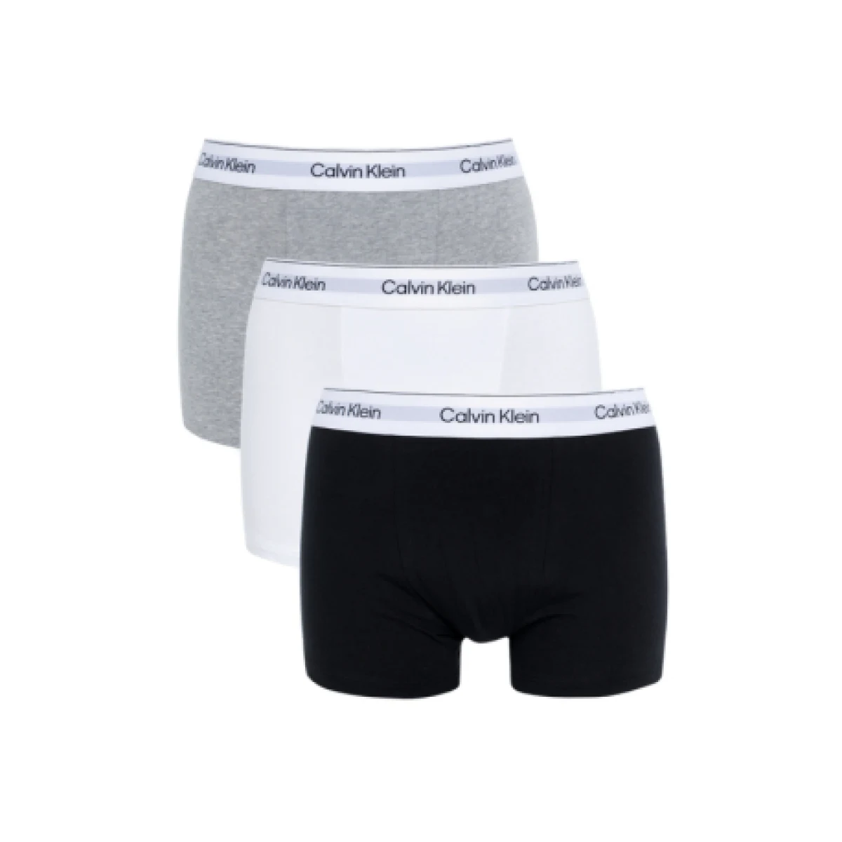 Pánske boxerky CALVIN KLEIN 3 Pack Icon Relaxed Fit Trunks · záber 1