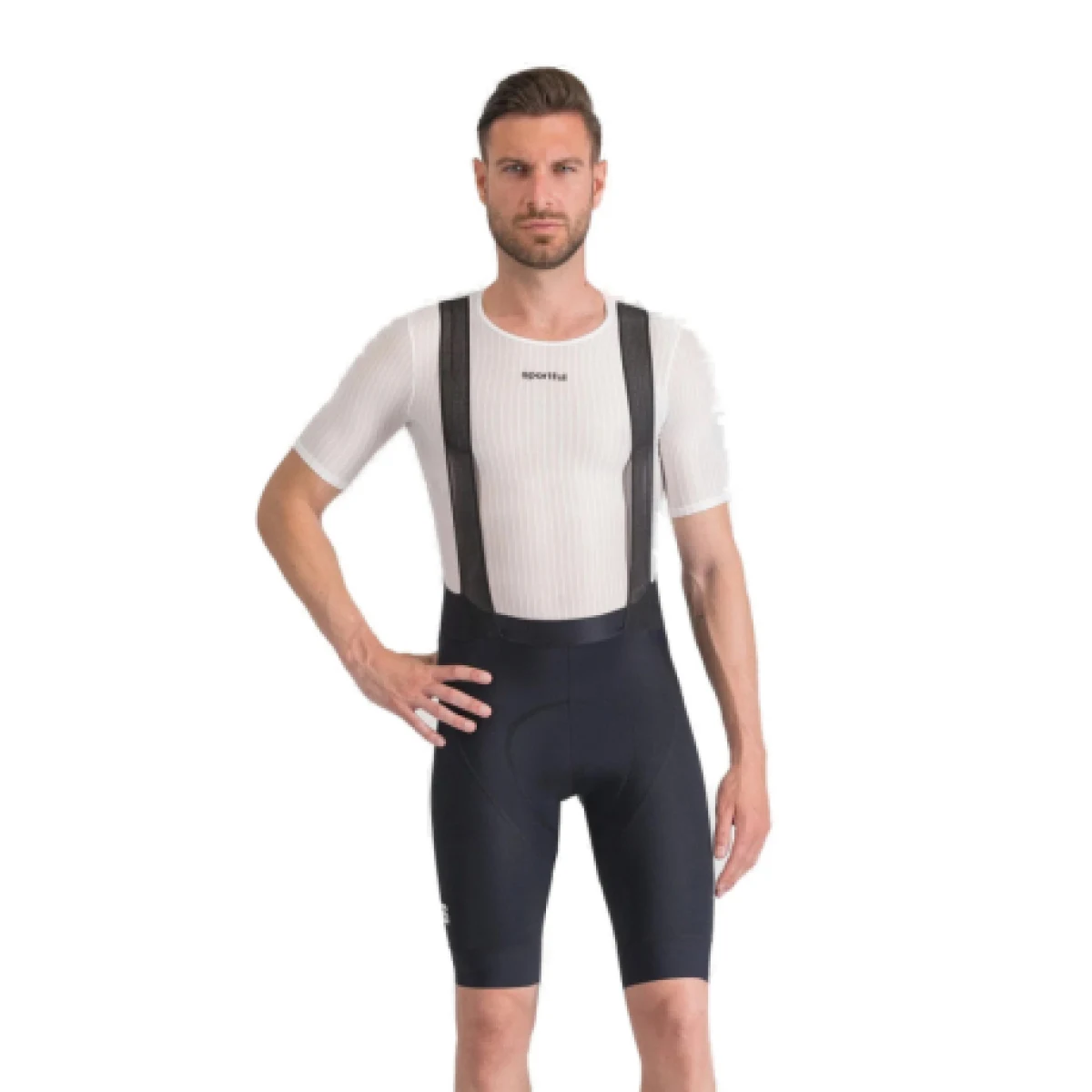Pánske cyklistické nohavice SPORTFUL Ltd bibshort, black · záber 1
