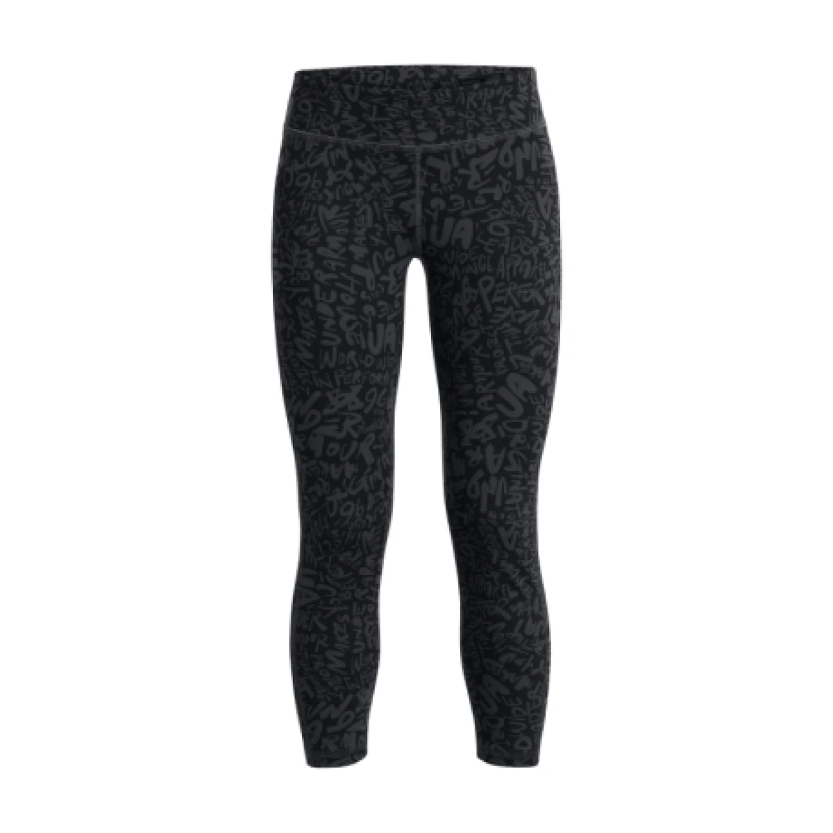 Dievčenské legíny UNDER ARMOUR Motion Printed Ankle Crop-GRY · záber 1