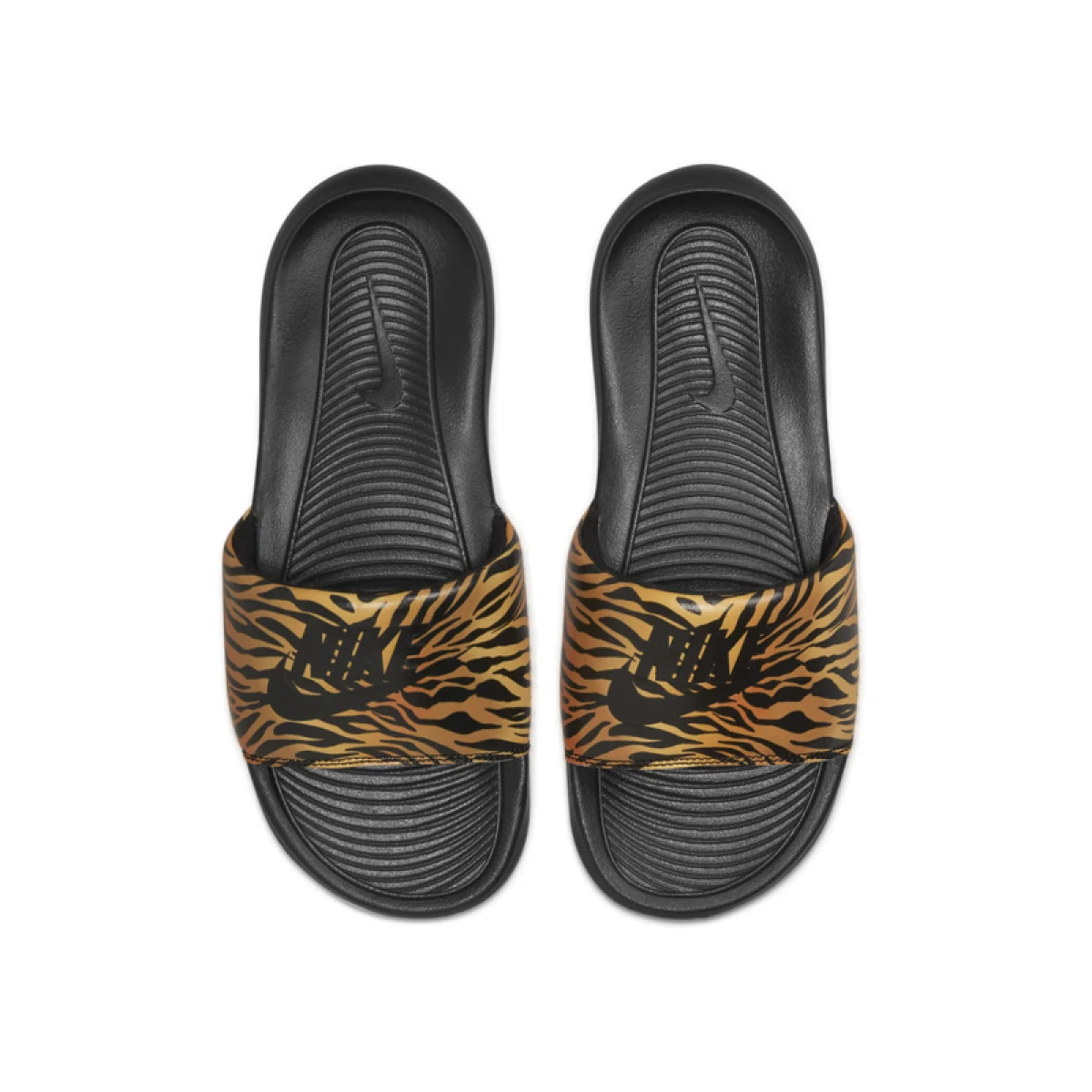 Dámske šlapky (plážová obuv) NIKE Victori One Print Ws black black · záber 3