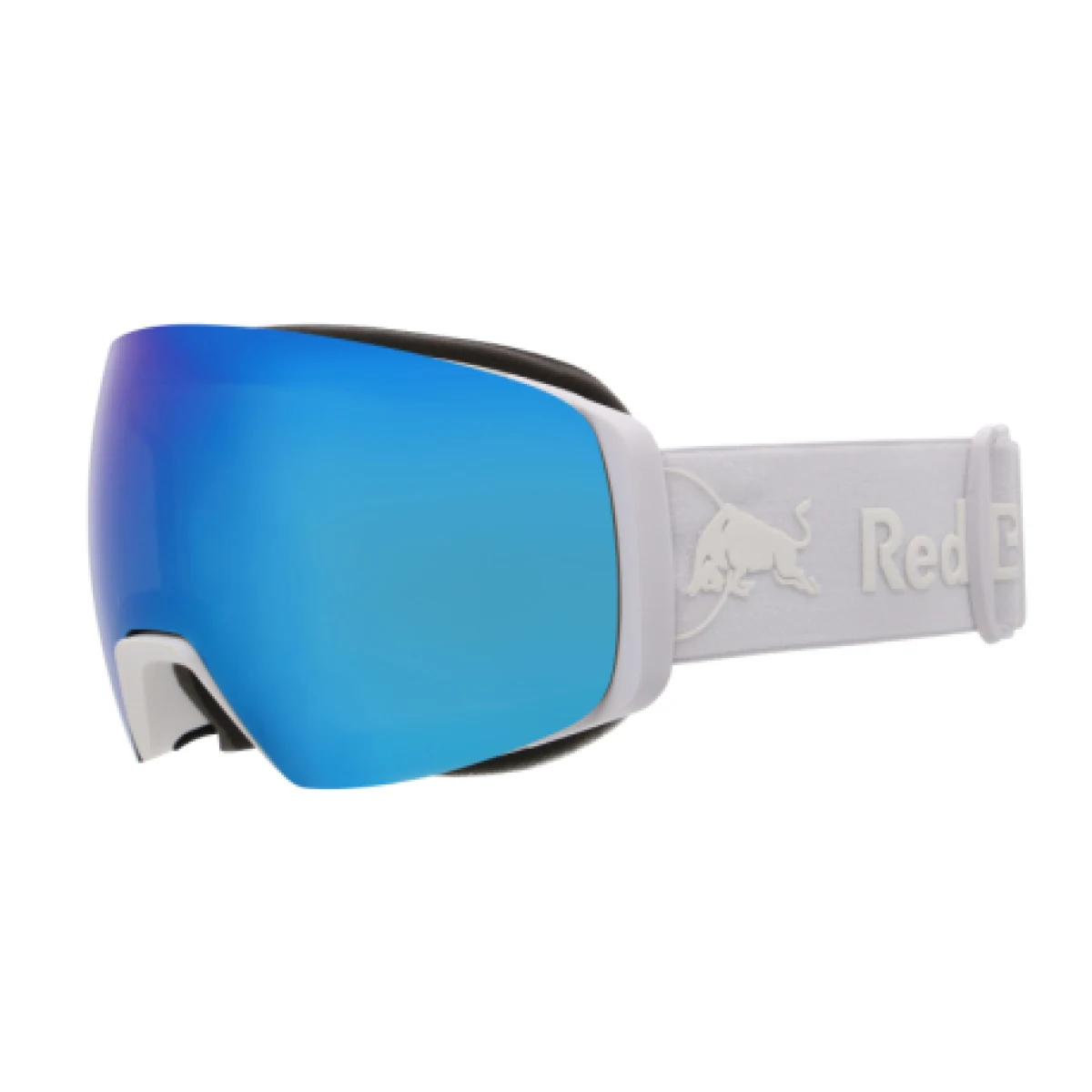 Lyžiarske okuliare RED BULL SPECT JON 04BL3, white smoke with blue mirror · záber 1