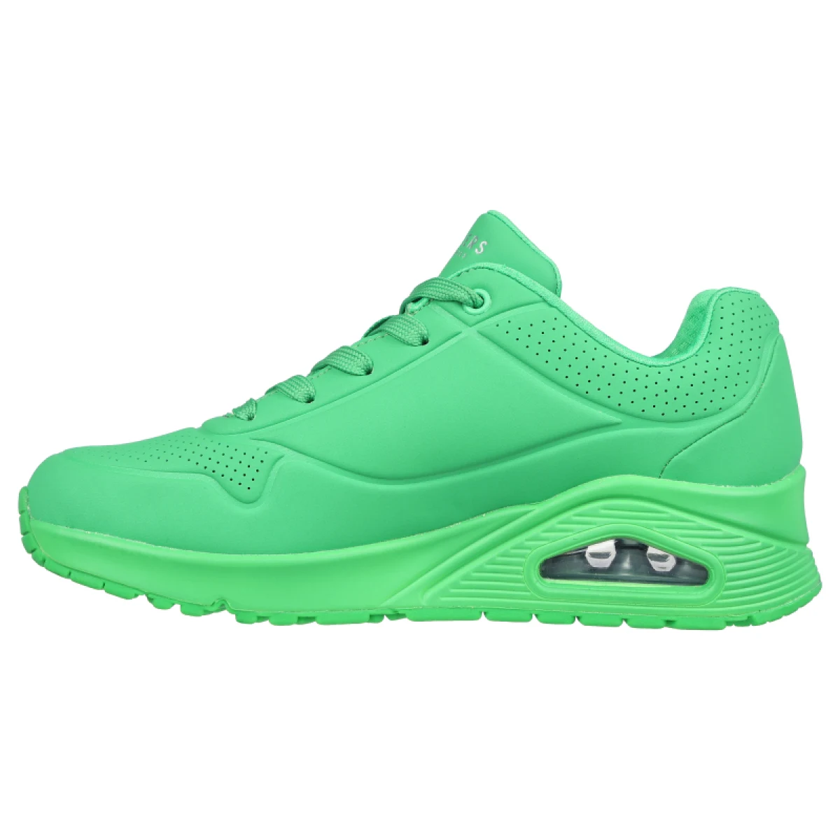 Dámska rekreačná obuv SKECHERS Uno Stand On Air green · záber 3
