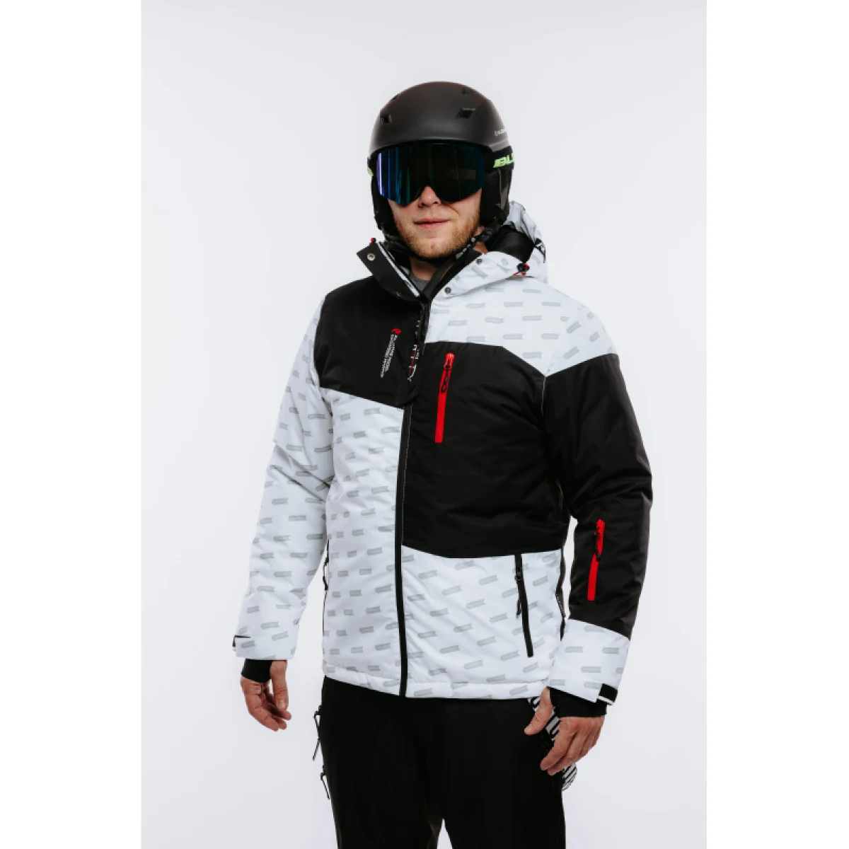 Pánska lyžiarska bunda AUTHORITY SJ-PYJAMAS white · záber 2