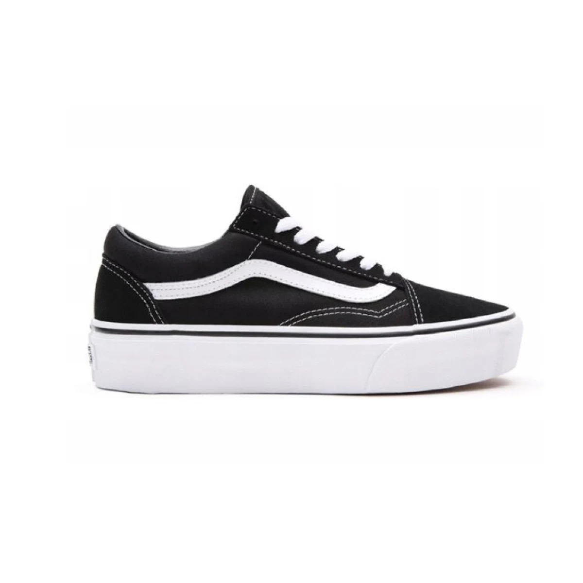 Dámska vychádzková obuv VANS UA Old Skool Platform black white · záber 2