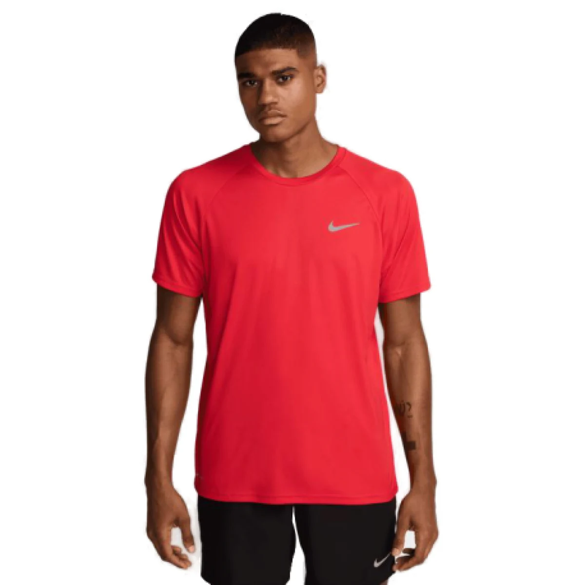 Pánske tréningové tričko s krátkym rukávom NIKE SWIM ESSENTIAL UNIVERSITY RED-UNIVERSITY RED · záber 1