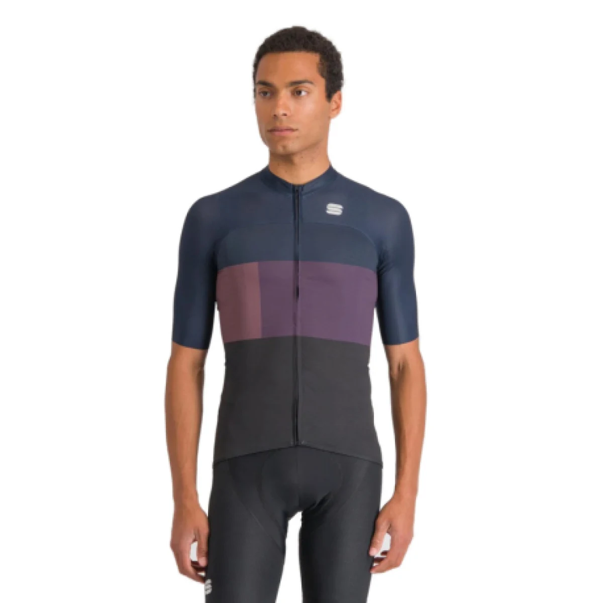 Pánsky cyklistický dres s krátkym rukávom SPORTFUL Snap jersey, black galaxy blue · záber 1