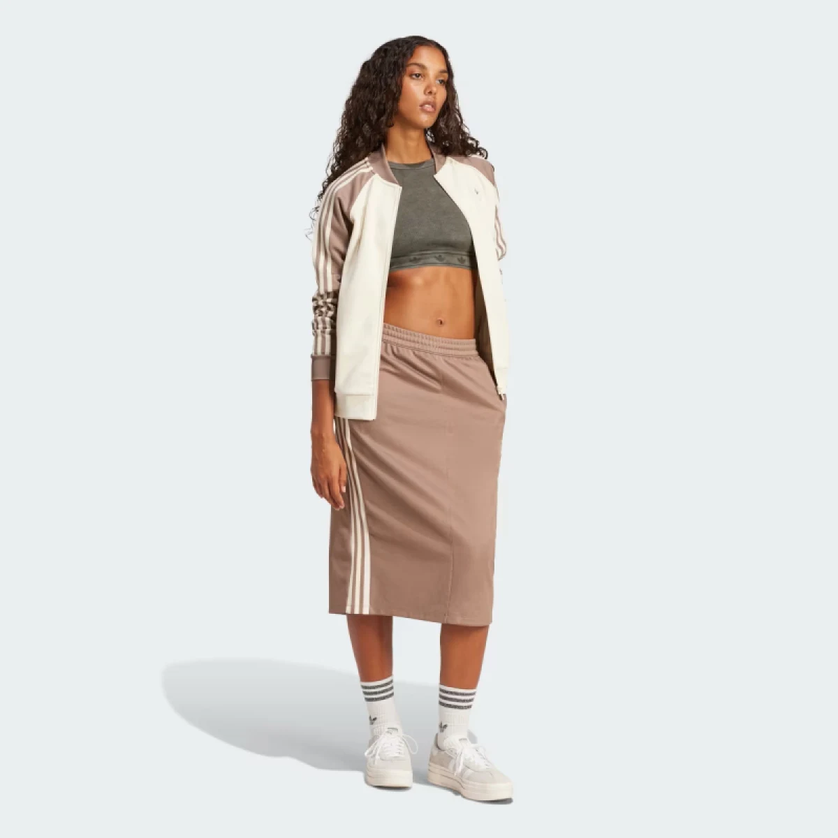 Dámske tričko s krátkym rukávom ADIDAS ORIGINALS RIB SS TOP-JD0041-Black · záber 4