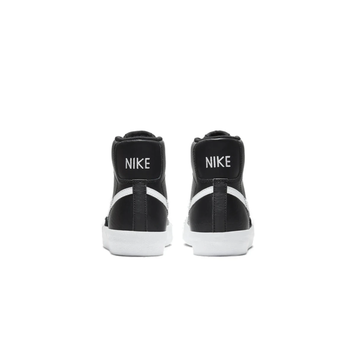 Juniorská vychádzková obuv NIKE Blazer Mid 77 black white team orange · záber 5