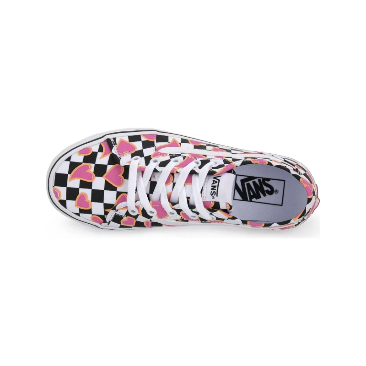 Dámska rekreačná obuv VANS Filmore Decon (Hearts Checkboard) multi white · záber 4
